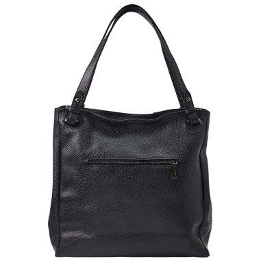Virginia Conti Italy leather bag for women - Art02937black