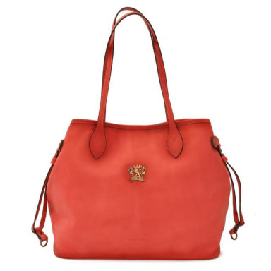 Pratesi BCL471 - Vetulonia Shoulder Bag in cow leather Bruce Cherry