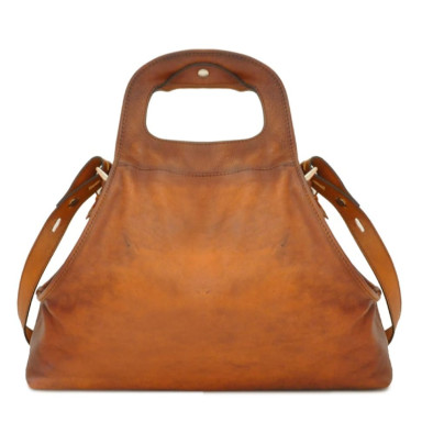 Pratesi BCO145 - Handbag Gaiole in cow leather Bruce Cognac