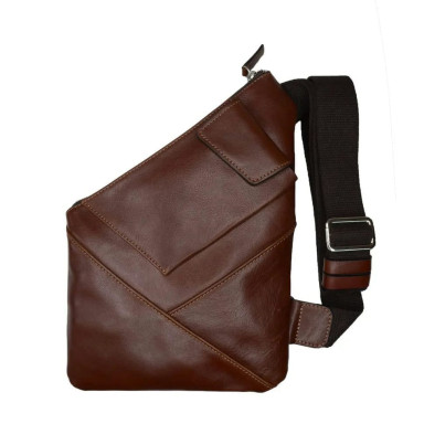 Mens chest bag sling holster Grande Pelle 721623