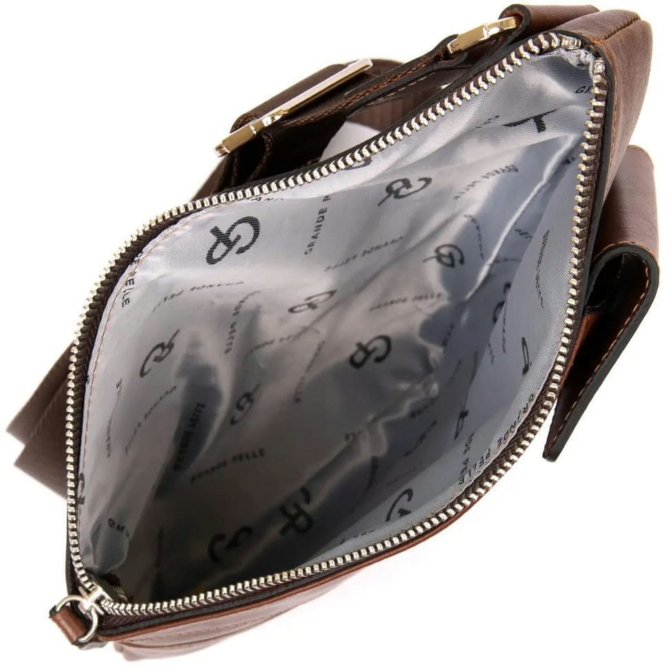 Mens chest bag sling holster Grande Pelle 721623