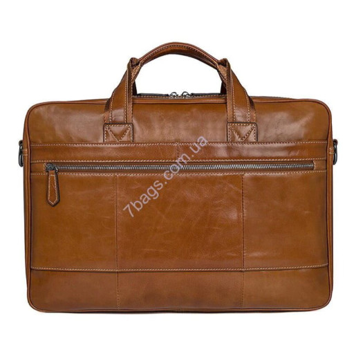 Велика шкіряна сумка для чоловіків John McDee 7380B