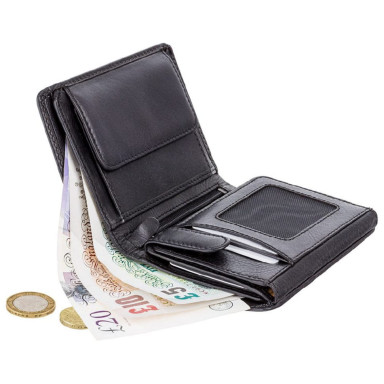 Гаманець чоловічий Visconti TSC44 Lucca c RFID (Black)