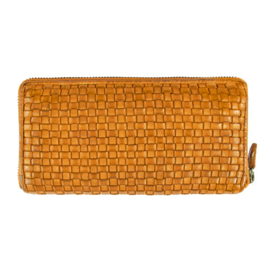Vintage Womens Wallet Ashwood D81 Yellow