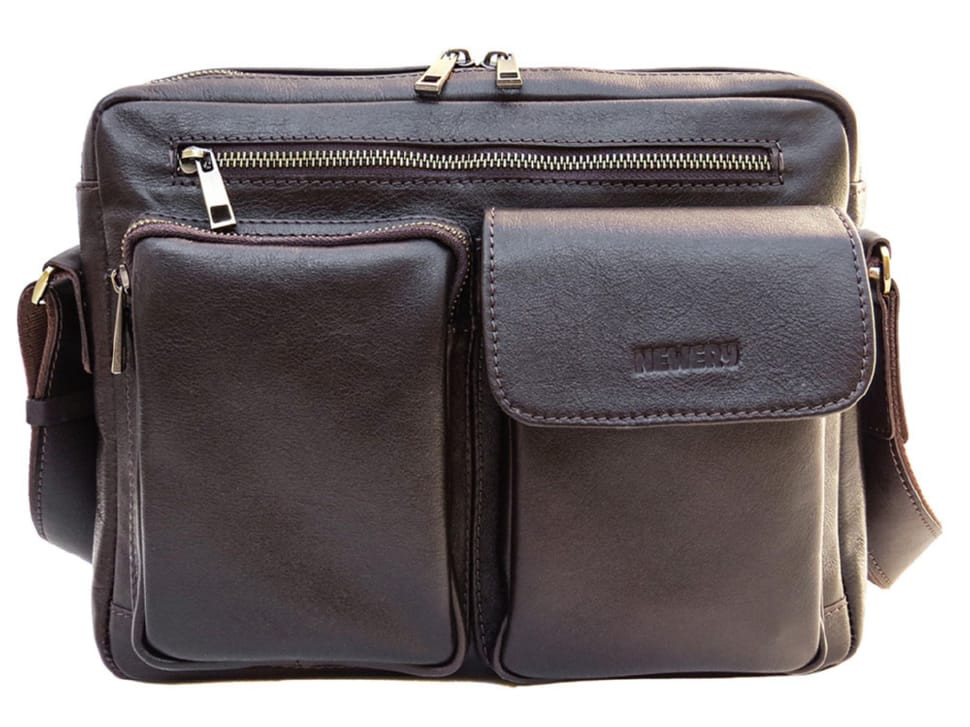 Стильна чоловіча сумка формату А-4 Newery N9812GC