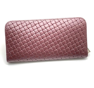 Бордовий шкіряний гаманець Newery N10003GBP
