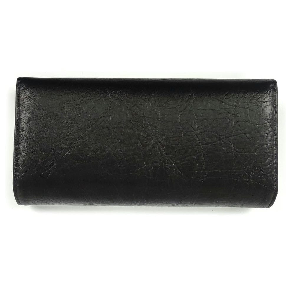 Жіночий чорний клатч FL-ASIF-Z-208A