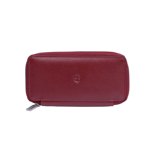 Ключниця шкіряна Cortina 5026 rosso червоний