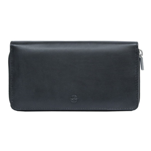 Шкіряне портмоне Cortina 5007 nero чорний