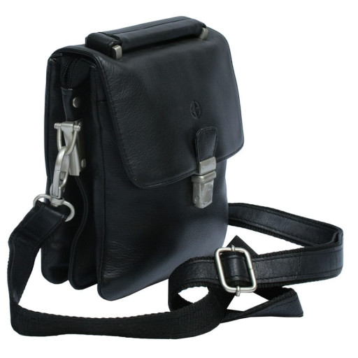 Сумка шкіряна Cortina 6058 чорний