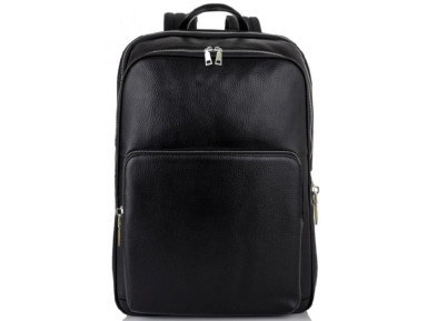 Мужской кожаный рюкзак для ноутбука на два отдела Tiding Bag NM11-184A
