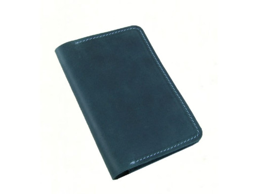Обкладинка для паспорта BGS шкіряна зелена BGS3276