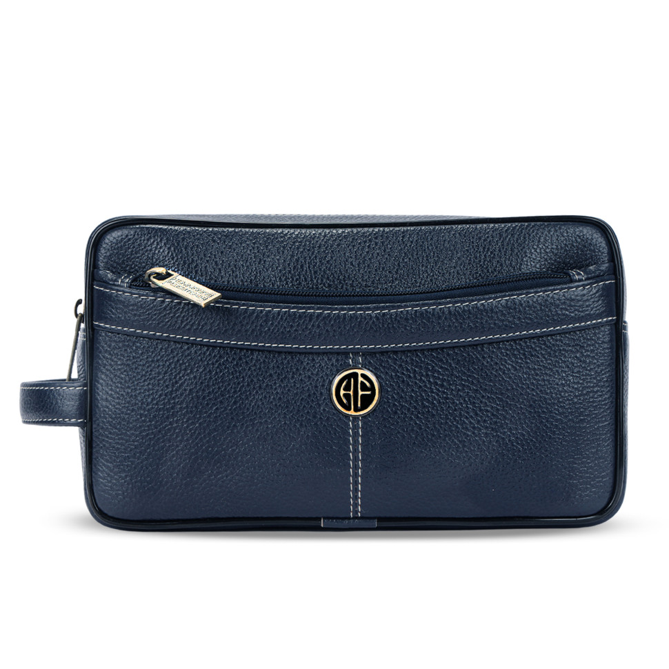 Hammonds Flycatcher TC4004 Blue Leather Vanity Case