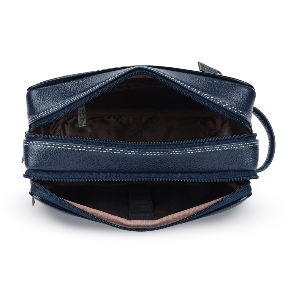 Hammonds Flycatcher TC4004 Blue Leather Vanity Case