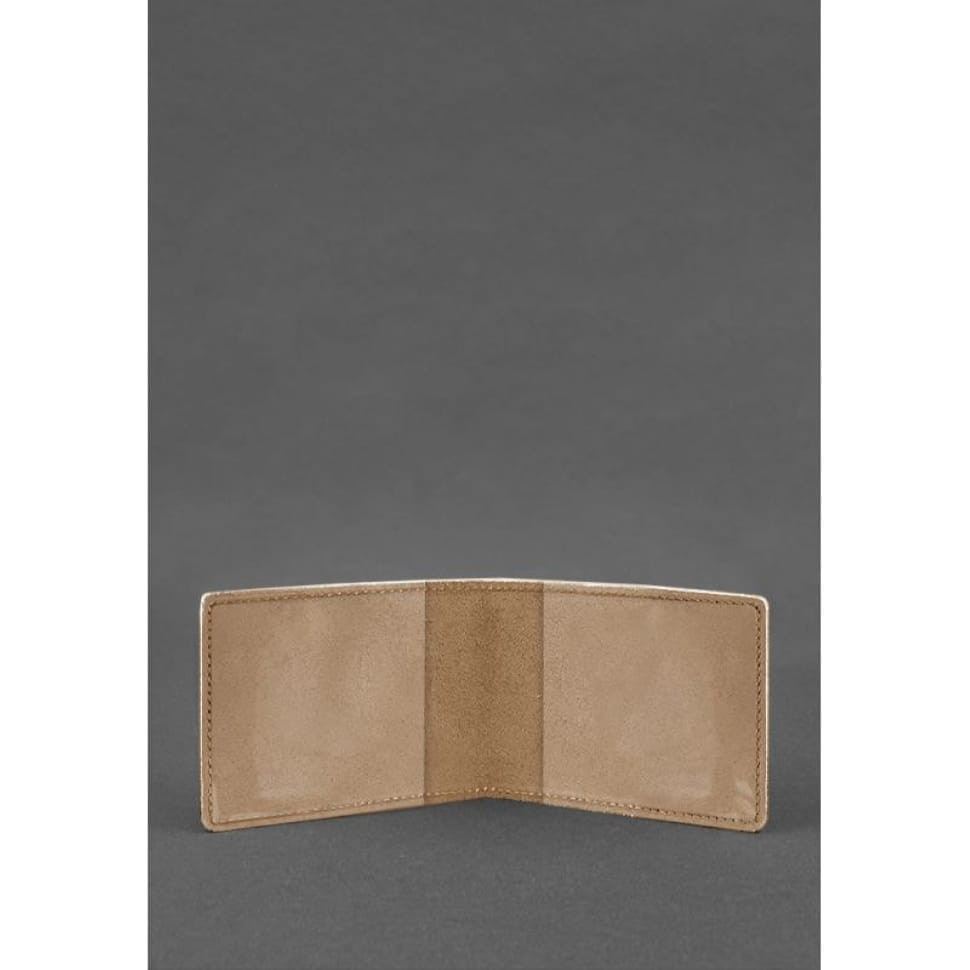 Шкіряна обкладинка для дозволу на зброю світло-коричнева