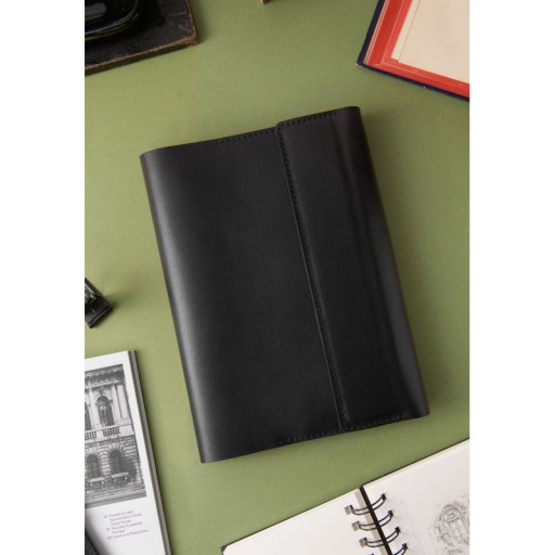 Кожаный блокнот (Софт-бук) 5.2 черный