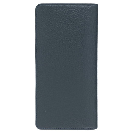 Шкіряне портмоне BOND 597-1170 синій флотар