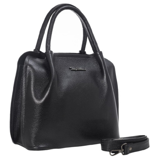 Сумка жіноча шкіряна Tony Bellucci 0513-281 чорна