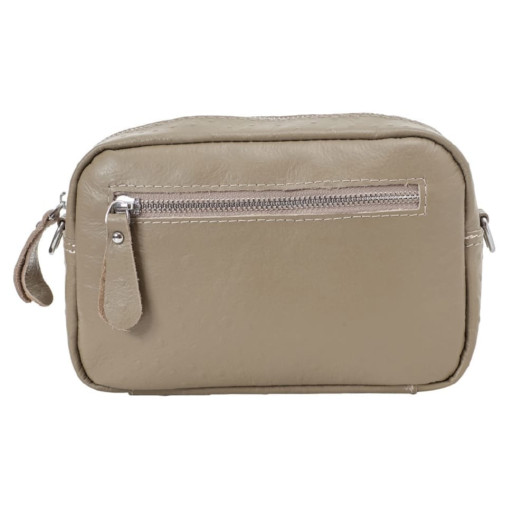 Сумка жіноча з натуральної шкіри SL5825taupe