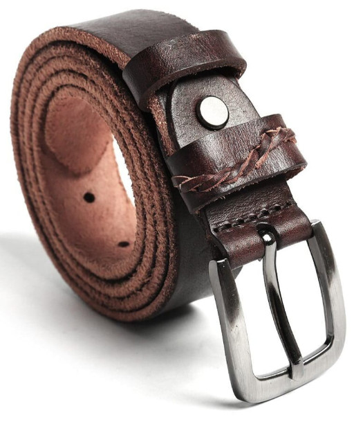 Ремінь унісекс Vintage 20068 Коричневий