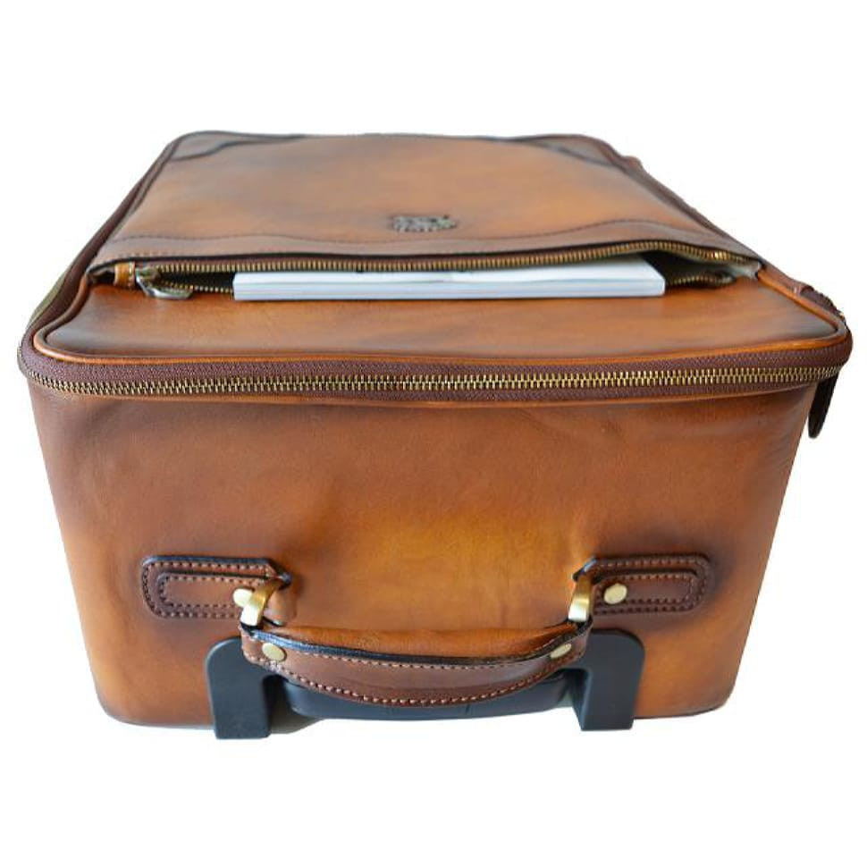 Pratesi BCH275 - INTERCONTINENTAL Trolley in cow leather INTERCONTINENTAL Trolley in cow leather