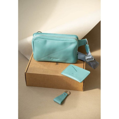 Women's Gift Set of Leather Accessories DropBag Tiffany