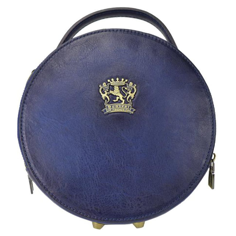 Pratesi BBL188 - Troghi B188 Tote Bag in cow leather Troghi B188 Blue