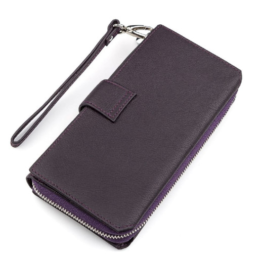 Чоловічий практичний затискач для грошей GRANDE PELLE 11404 Чорний