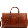 Oslo Дорожня шкіряна сумка-даффл - Cумка weekender Tuscany TL140044