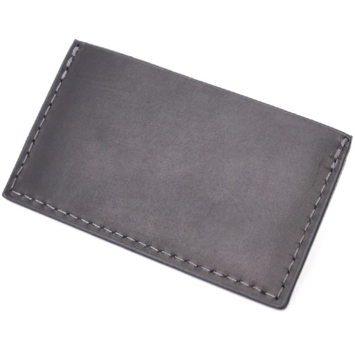 Гарний картхолдер із натуральної шкіри KARYA 21204 Пудровий