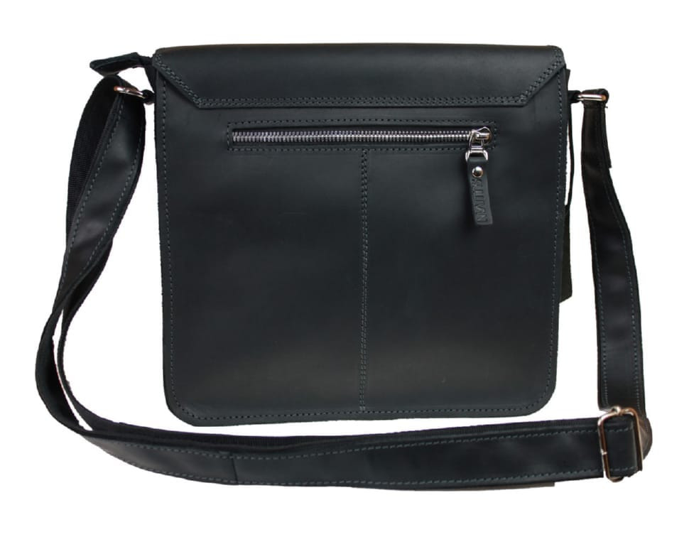 Women's leather clutch bag made of genuine leather SULLIVAN 26-33 (32) black