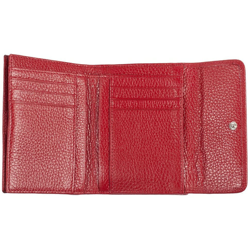 Гаманець жіночий шкіряний Desisan 106-4 червоний флотар