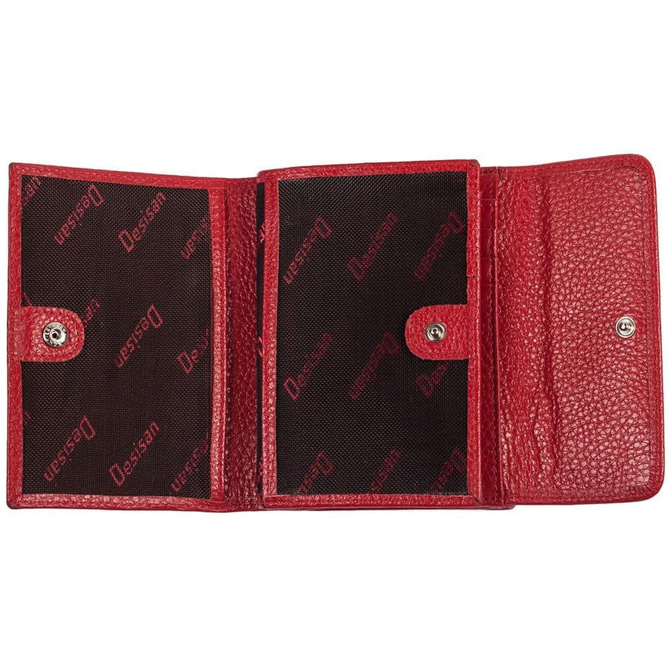 Гаманець жіночий шкіряний Desisan 106-4 червоний флотар