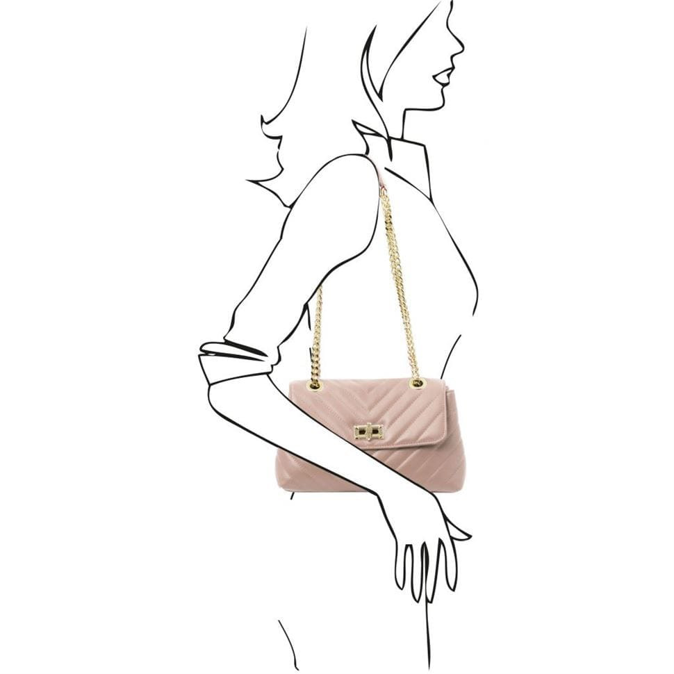 TL Сумка М'яка шкіряна сумка через плече Tuscany TL142015