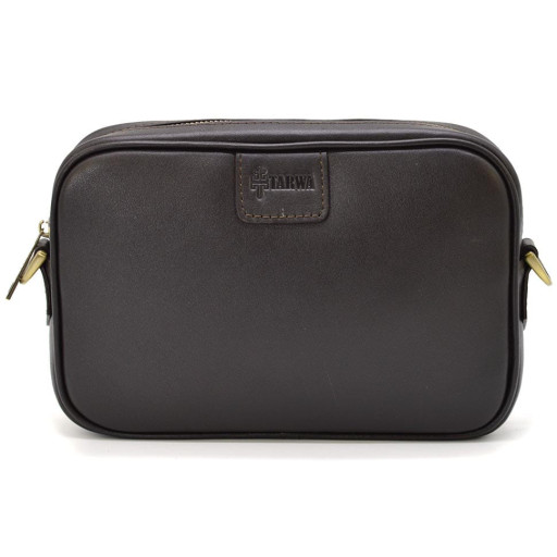 Шкіряна сумка барсетка TARWA GC-7310-4lx коричнева