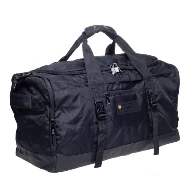 Сумка текстильна дорожня JCB 004L Black (Черный)