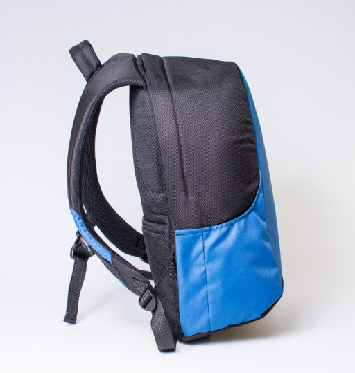 Сучасний рюкзак антизлодій BOOSTER чорно-синій від MAD | born to win™