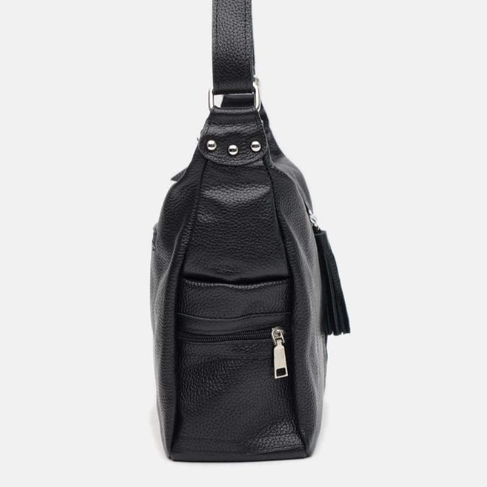 Жіноча шкіряна сумка Ricco Grande 1l947a-black