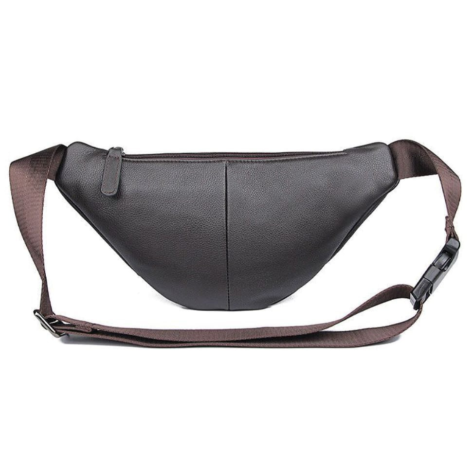 Сумка бананка поясна JD3024Q з натуральної шкіри