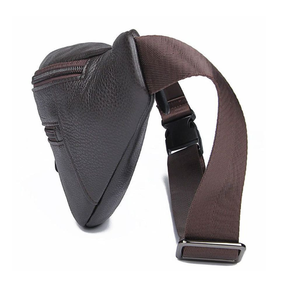 Сумка бананка поясна JD3024Q з натуральної шкіри