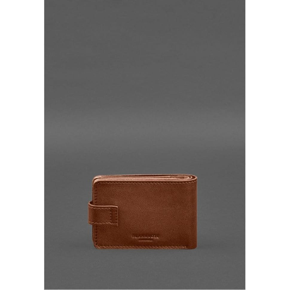 Leather wallet-cover for combat participant ID (UCD) Light brown