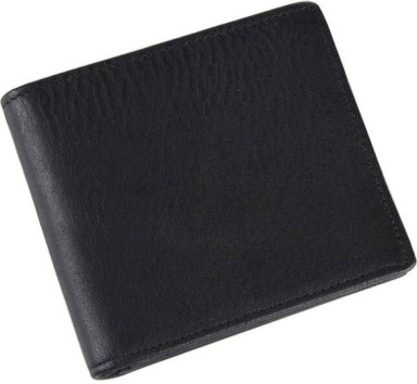 Men's Vintage Wallet 14516 Leather Black