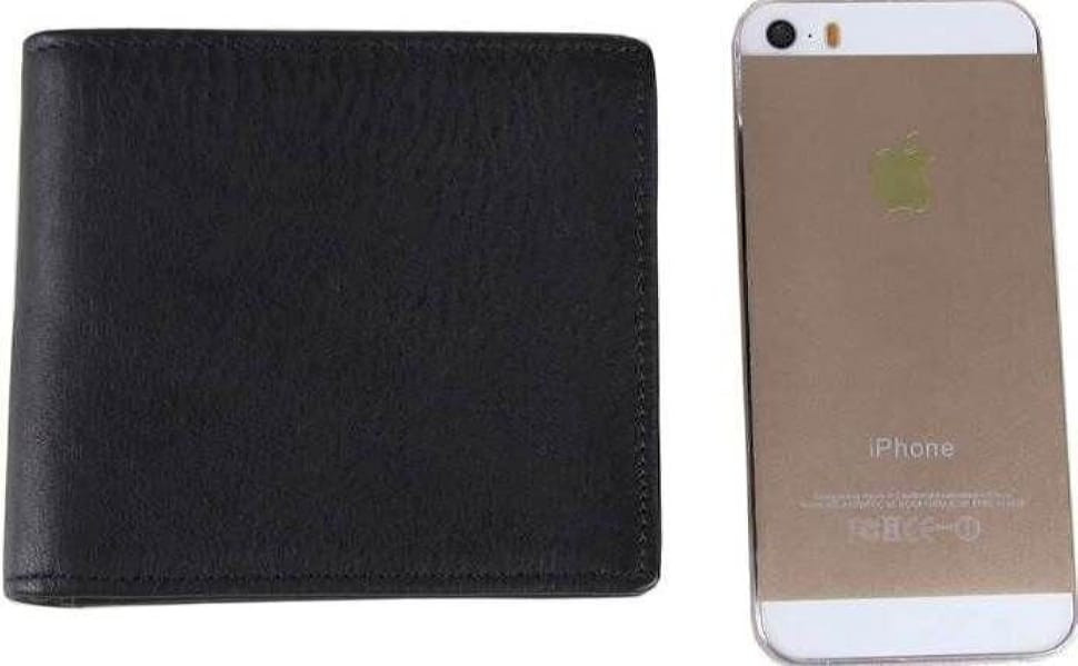 Men's Vintage Wallet 14516 Leather Black