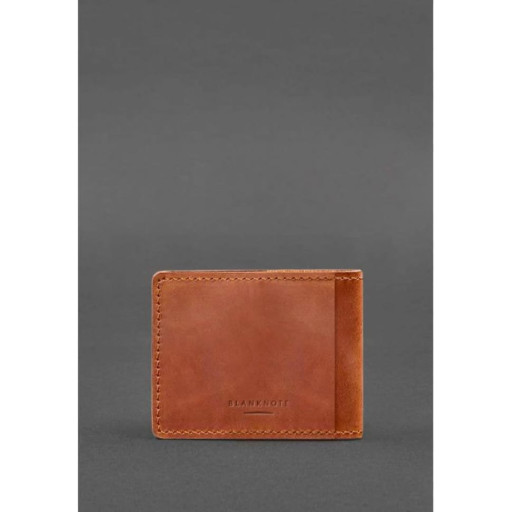 Шкіряна обкладинка для дозволу на зброю світло-коричнева Crazy Horse