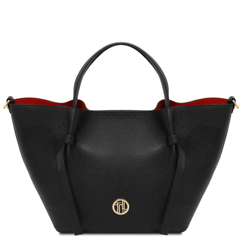Legame Leather shopping bag - Large size