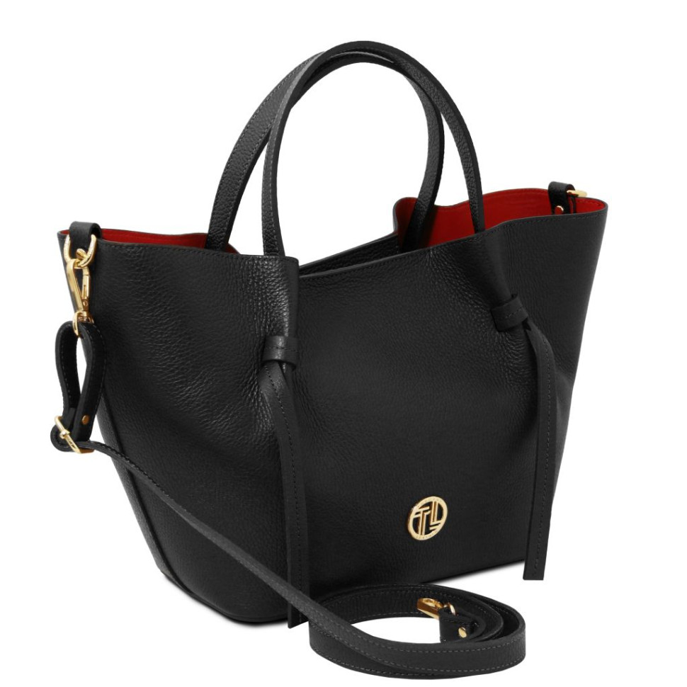 Legame Leather shopping bag - Large size