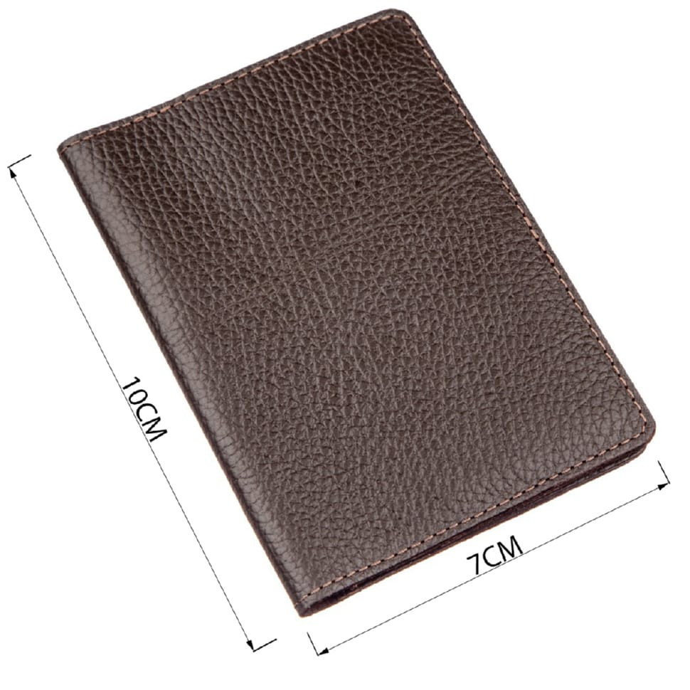 Гаманець-обкладинка для паспорта Shvigel 13960 шкіряна Коричнева