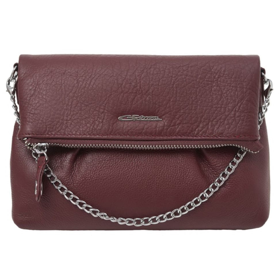 Сумка женская кожаная GIORGIO FERRETTI GF2020738-339 бордо