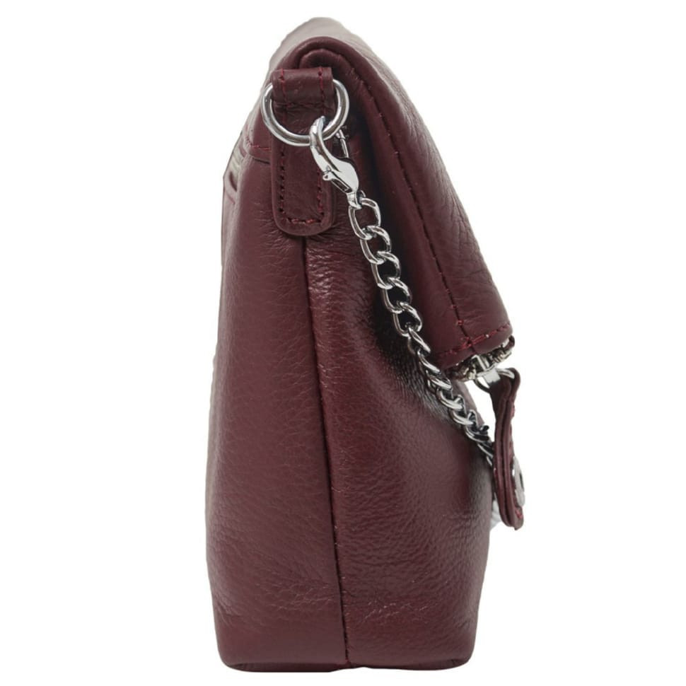 Сумка женская кожаная GIORGIO FERRETTI GF2020738-339 бордо