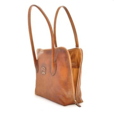 Pratesi BMA463 - Shoulder Bag Talla in cow leather Bruce Brown